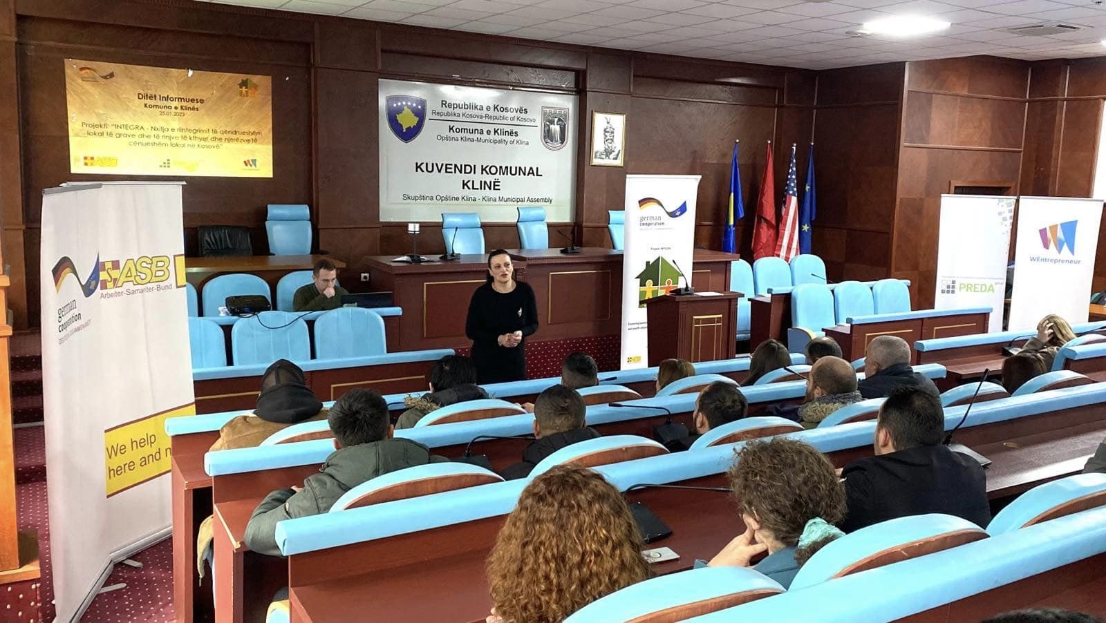 Project INTEGRA Grant Scheme presented in Klina Municipality