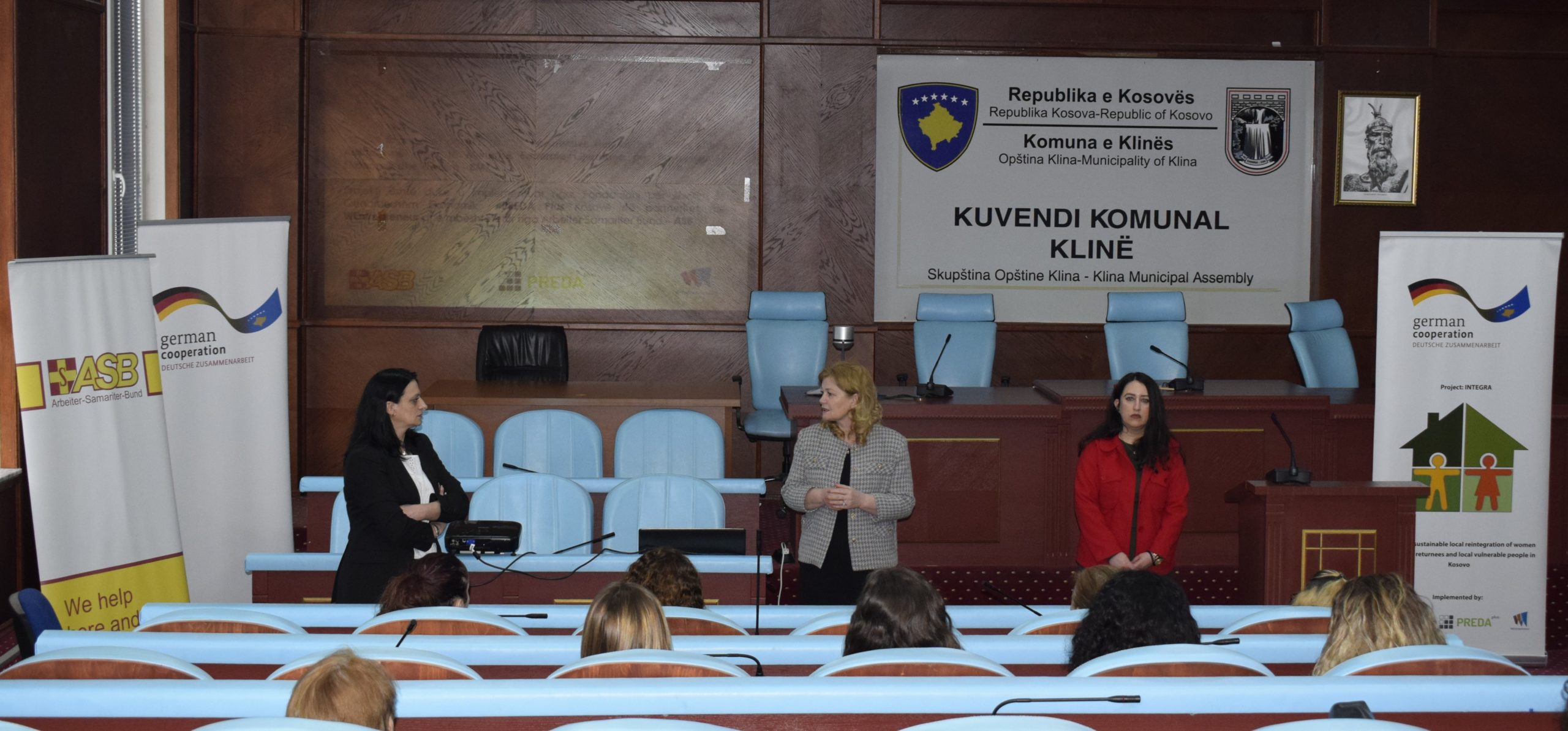 Informative session for the establishment of the Community Engagement Centers-CEC in Klina