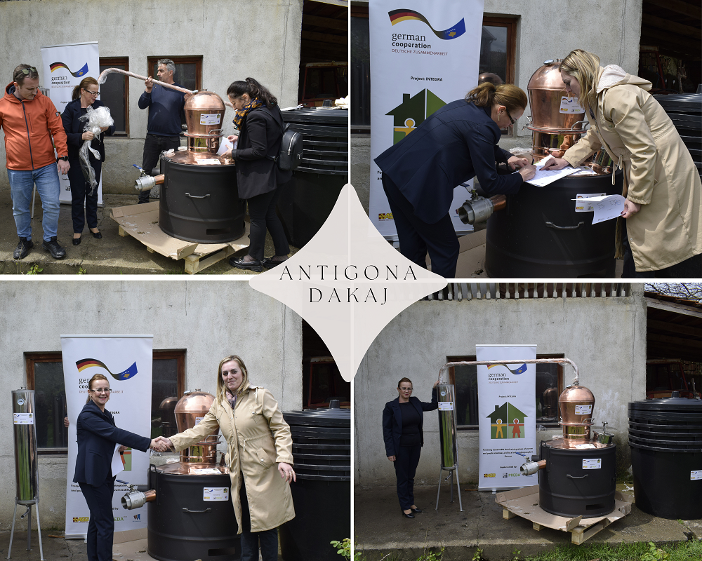 Grant distribution to Antigone Dakaj