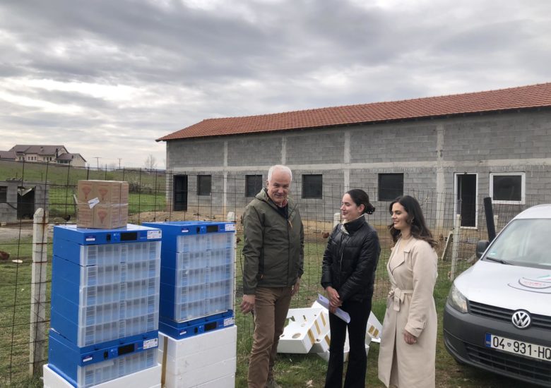 Shpërndarja e paisjeve të grantit tek Marigona Thaqi