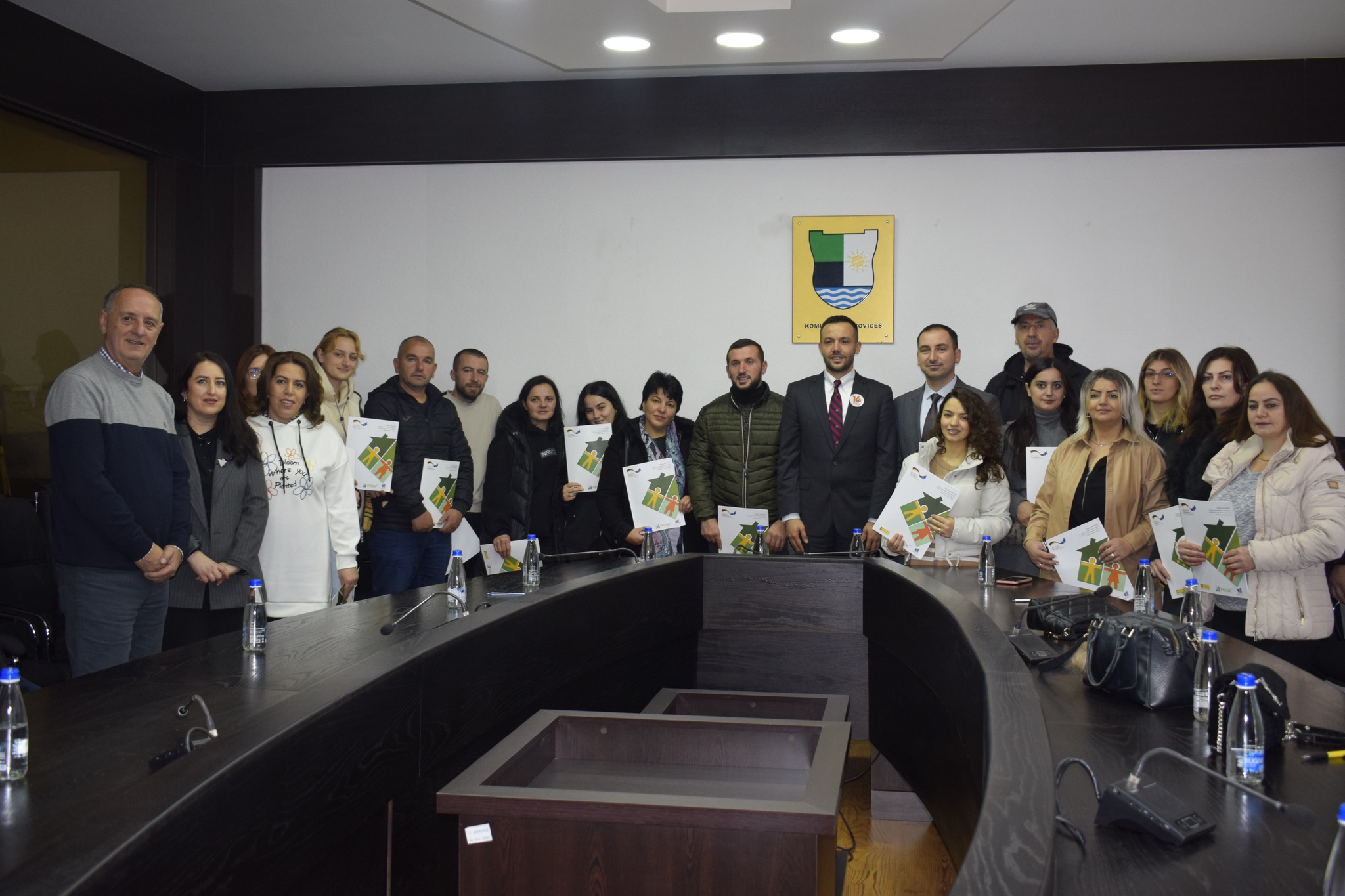 Contracts signing with beneficiaries in the Municipality of South Mitrovica